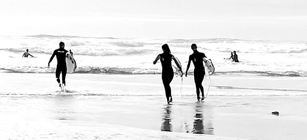 Surfing holiday